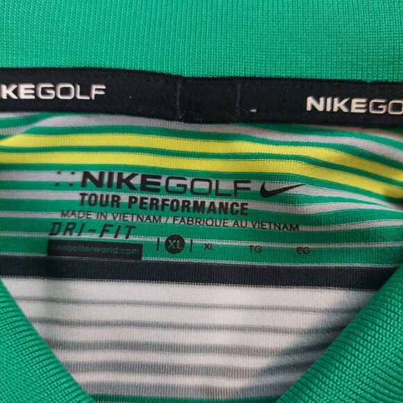Lot of 5 Nike Polo Shirt Mens XL Golf Dri-Fit Short Sleeve Stretch Performance‎ - Picture 3 of 13